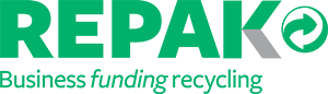 Repak business funding recycling logo