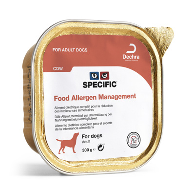 SPECIFIC CDW FOOD SENSITIVITY DOG 6x300G (212002)